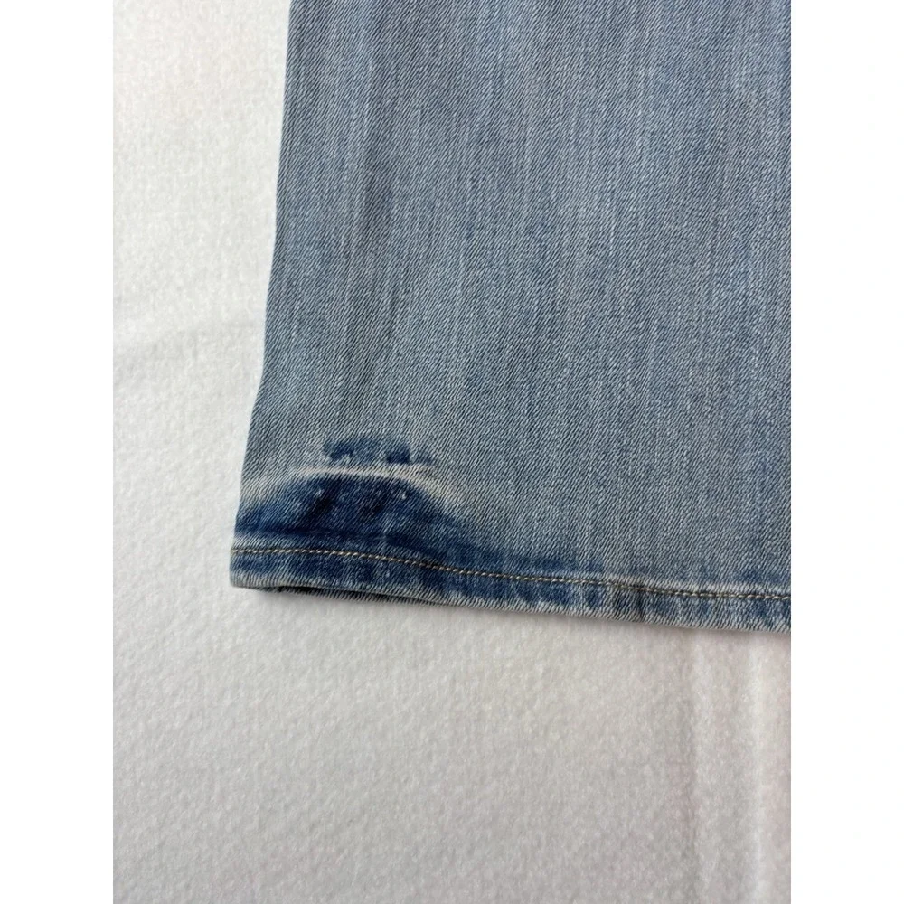 WOMEN'S LEVIS JEANS W29 L32 Mid Rise Skinny Blue Denim Light Wash NEW With Tags - Picture 12 of 13